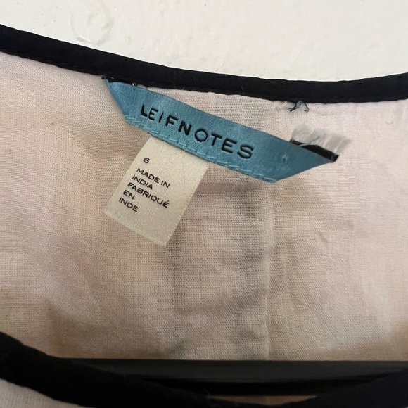 Anthropologie Elegant Cream and Black Dress - Picture 6 of 6